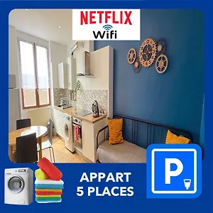  Appartement Chic&cosy F2 Gare Netflix Centre-ville France